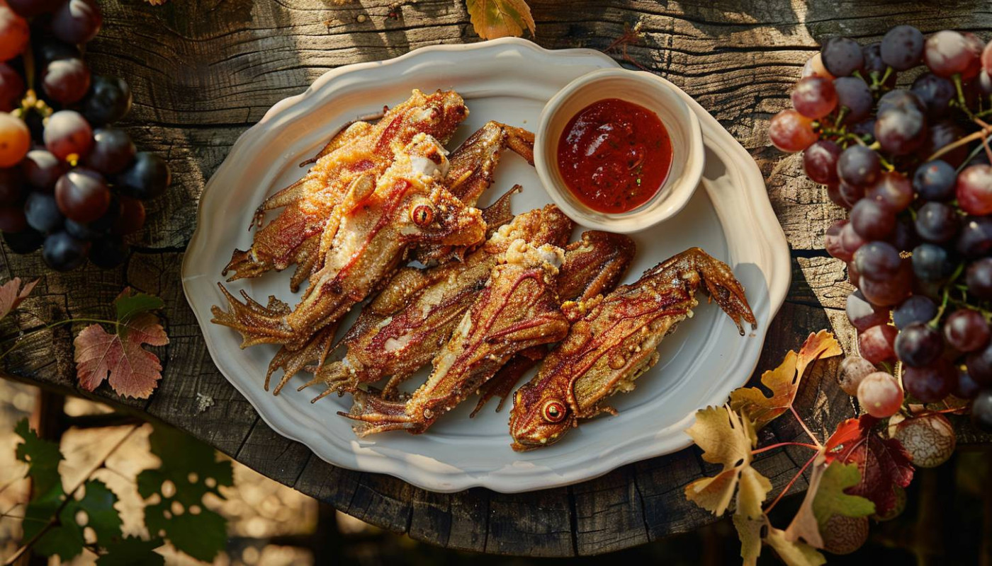Exploration des accords mets et vins avec les cuisses de grenouilles