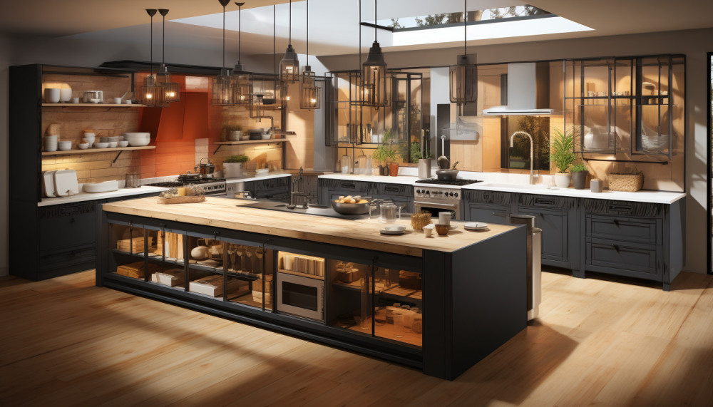 Les formes et les dispositions de cuisine