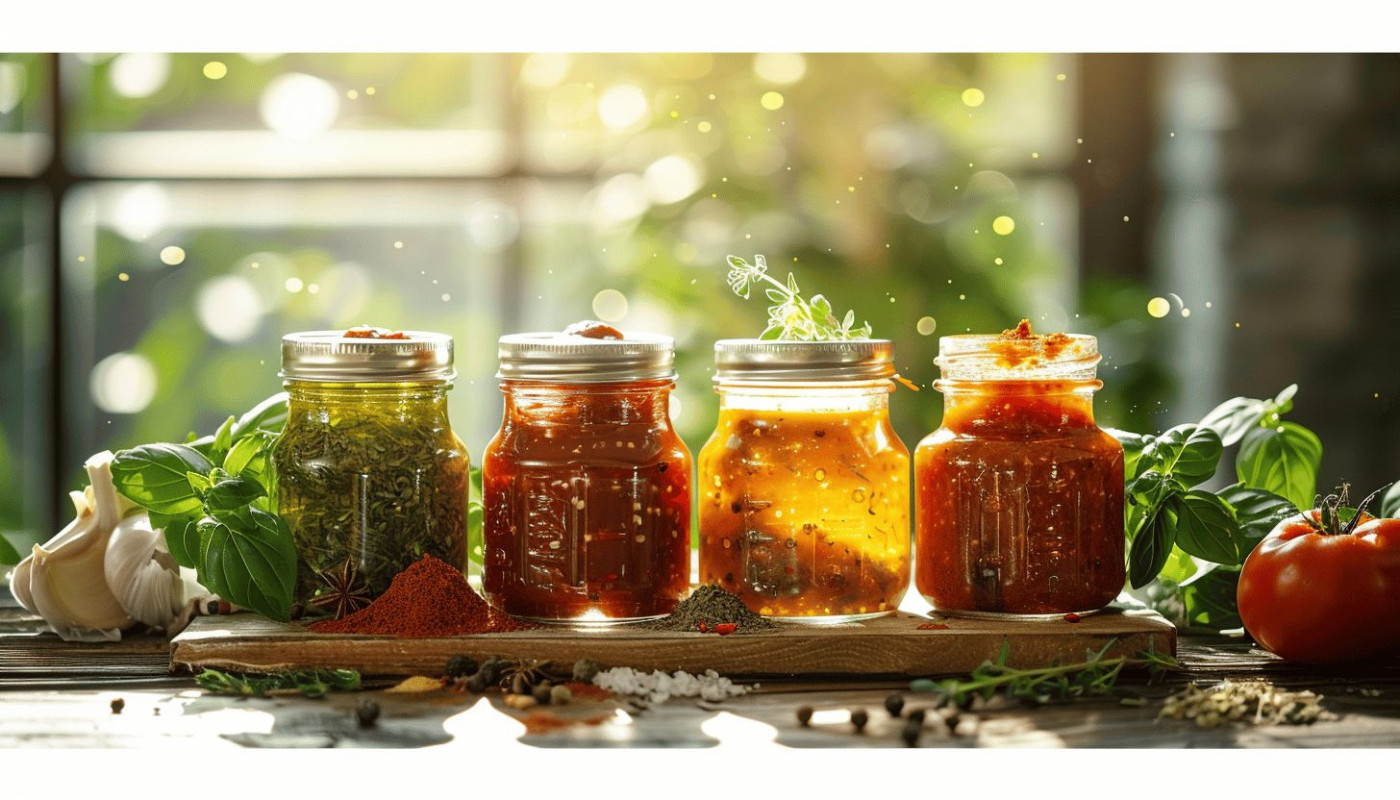 Sauces maison faciles et rapides pour des salades nutritives